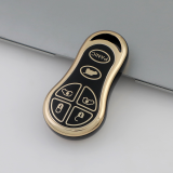 Gold TPU Car Key Cover For  Chrysler  Key Protect Case