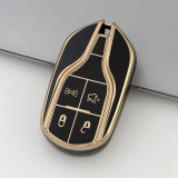 Gold TPU Car Key Cover For  Maserati  Key Protect Case