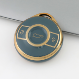 Gold TPU Car Key Cover For  Smart  Key Protect Case