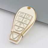Gold TPU Car Key Cover For  Dodge  Key Protect Case