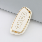 Gold TPU Car Key Cover For  Proton  Key Protect Case