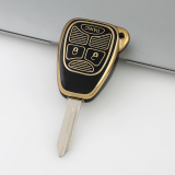 Gold TPU Car Key Cover For  Chrysler  Key Protect Case