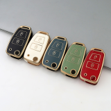 Gold TPU Car Key Cover For Dongfeng Key Protect Case