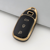 Gold TPU Car Key Cover For Li Auto Key Protect Case
