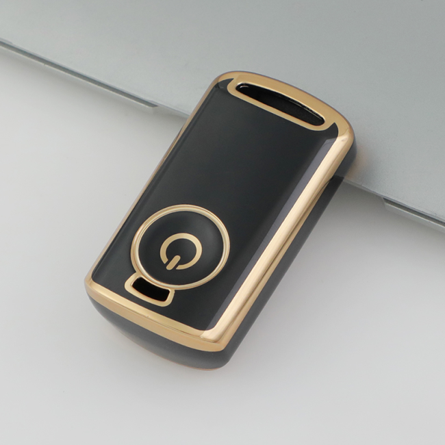 Gold TPU Car Key Cover For  Yamaha  Key Protect Case