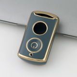 Gold TPU Car Key Cover For  Yamaha  Key Protect Case