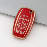 Gold TPU Car Key Cover For Lincoln Key Protect Case
