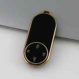 Gold TPU Car Key Cover For  AITO  Key Protect Case