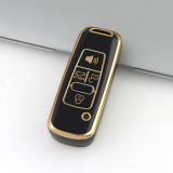 Gold TPU Car Key Cover For  Proton  Key Protect Case