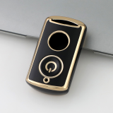 Gold TPU Car Key Cover For  Yamaha  Key Protect Case