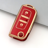 Gold TPU Car Key Cover For  FOTON  Key Protect Case