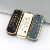 Gold TPU Car Key Cover For  Proton  Key Protect Case