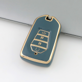 Gold TPU Car Key Cover For  Isuzu  Key Protect Case