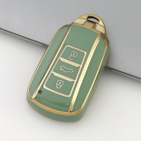 Gold TPU Car Key Cover For Dongfeng Key Protect Case