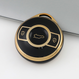 Gold TPU Car Key Cover For  Smart  Key Protect Case