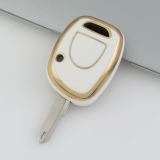Gold TPU Car Key Cover For Renault Key Protect Case