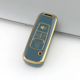 Gold TPU Car Key Cover For  Proton  Key Protect Case
