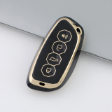 Gold TPU Car Key Cover For  Proton  Key Protect Case