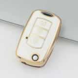 Gold TPU Car Key Cover For Dongfeng Key Protect Case