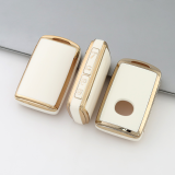 Gold TPU Car Key Cover For  Mazda  Key Protect Case