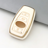 Gold TPU Car Key Cover For  SUBARU   Key Protect Case