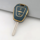 Gold TPU Car Key Cover For  Isuzu  Key Protect Case