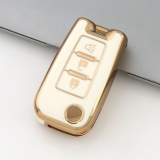 Gold TPU Car Key Cover For Venucir Key Protect Case