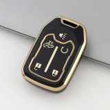 Gold TPU Car Key Cover For  GMC  Key Protect Case