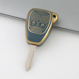 Gold TPU Car Key Cover For  Chrysler  Key Protect Case