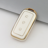 Gold TPU Car Key Cover For  Galaxy    Key Protect Case