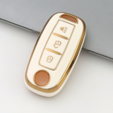 Gold TPU Car Key Cover For Venucir Key Protect Case