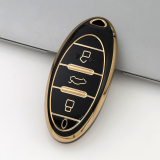 Gold TPU Car Key Cover For  BESTUNE  Key Protect Case