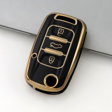 Gold TPU Car Key Cover For  Wuling  Key Protect Case