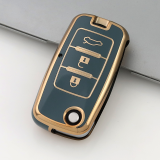 Gold TPU Car Key Cover For Dongfeng Key Protect Case