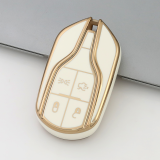 Gold TPU Car Key Cover For  Maserati  Key Protect Case