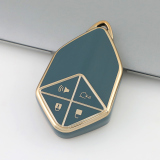 Gold TPU Car Key Cover For  Deepal  Key Protect Case