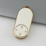 Gold TPU Car Key Cover For  AITO  Key Protect Case