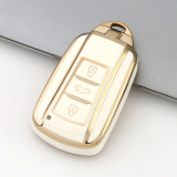 Gold TPU Car Key Cover For Dongfeng Key Protect Case
