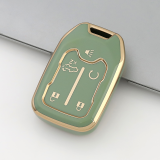 Gold TPU Car Key Cover For  GMC  Key Protect Case