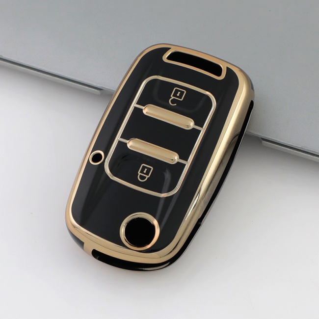Gold TPU Car Key Cover For  Wuling  Key Protect Case