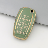 Gold TPU Car Key Cover For Lincoln Key Protect Case