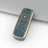 Gold TPU Car Key Cover For  Proton  Key Protect Case