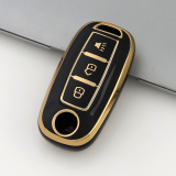 Gold TPU Car Key Cover For Venucir Key Protect Case