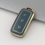 Gold TPU Car Key Cover For  Galaxy    Key Protect Case
