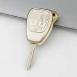 Gold TPU Car Key Cover For  Chrysler  Key Protect Case