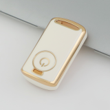 Gold TPU Car Key Cover For  Yamaha  Key Protect Case