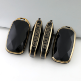 Gold TPU Car Key Cover For  Genesis  Key Protect Case