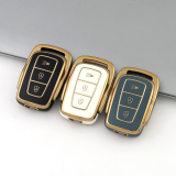Gold TPU Car Key Cover For  Proton  Key Protect Case