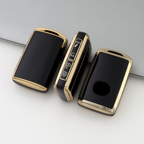 Gold TPU Car Key Cover For  Mazda  Key Protect Case