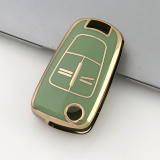 Gold TPU Car Key Cover For Opel Key Protect Case